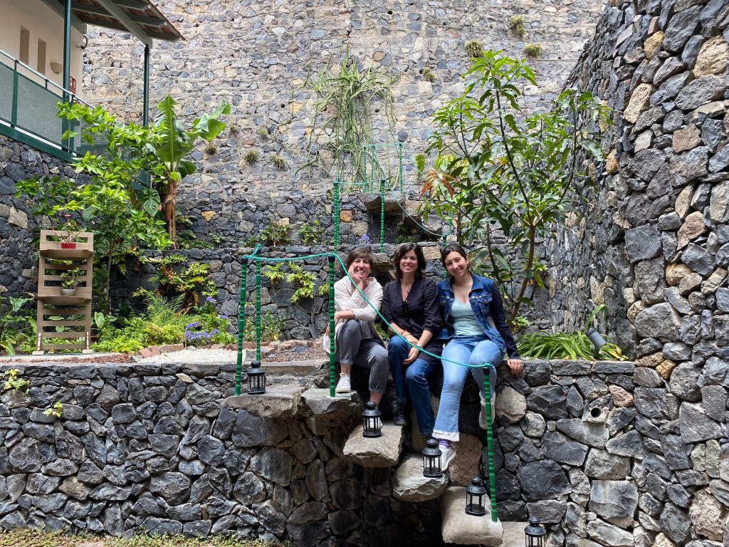 Virginia Yagüe, Laura Pérez y yo